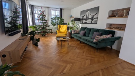Ubytování Vrchlabí - obývací pokoj, Apartmán692