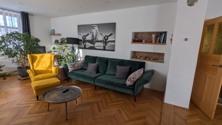 Ubytování Vrchlabí - obývací pokoj, Apartmán692